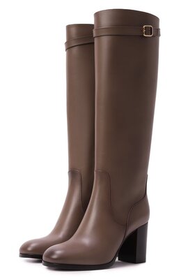 Santoni: Коричневые сапоги 
