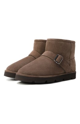 Brunello Cucinelli: Коричневые ботинки 