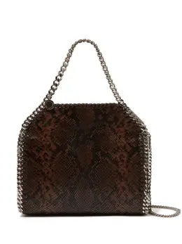 Stella McCartney: Коричневая сумка-шоппер  Falabella