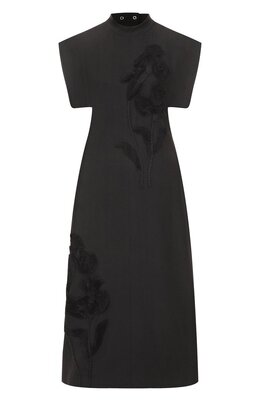 Jil Sander: Платье из вискозы 
