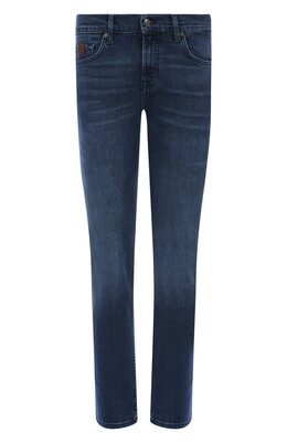 7 For All Mankind: Синие джинсы  Slimmy