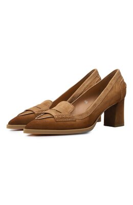 Santoni: Коричневые туфли 