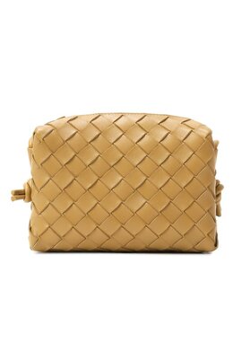 Bottega Veneta: Бежевая сумка  Loop