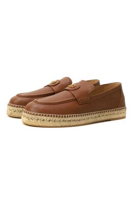 Valentino: Коричневые мокасины 