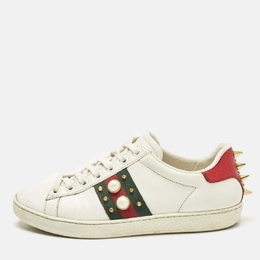 Gucci: Белые кроссовки  Web