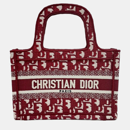 Dior: Красная сумка-шоппер 