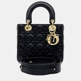 Dior: Чёрная сумка 
