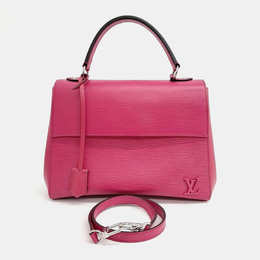 Louis Vuitton: Розовая сумка  Épi