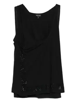 Giorgio Armani: Топ с блёстками 