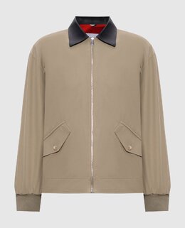 Givenchy: Куртка цвета хаки 