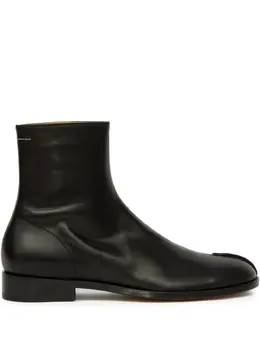 MM6 Maison Margiela: Чёрные ботинки 