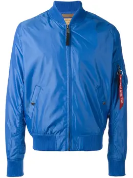 Alpha Industries: Голубая куртка 