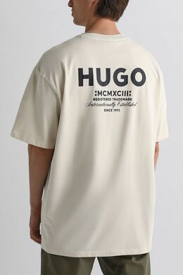 HUGO: Хлопковая футболка 