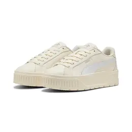 PUMA: Бежевые кеды 