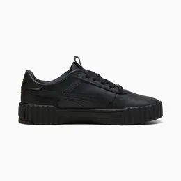 PUMA: Чёрные кеды  Carina
