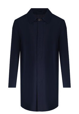CORNELIANI: Синий плащ 