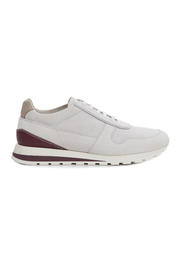 BRUNELLO CUCINELLI: Белые кроссовки 