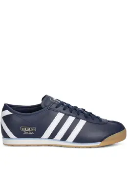 adidas: Синие кроссовки 