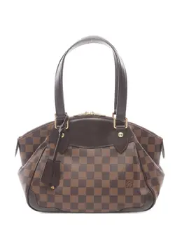 Louis Vuitton Pre-Owned: Коричневая сумка-шоппер 