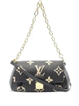 Louis Vuitton Pre-Owned: Чёрная сумка 