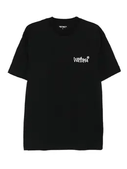 Carhartt WIP: Чёрная футболка 