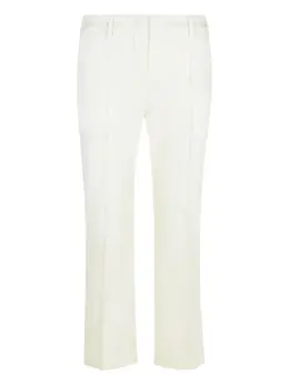 Sportmax: Белые брюки 