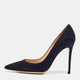 Gianvito Rossi: Синие туфли 