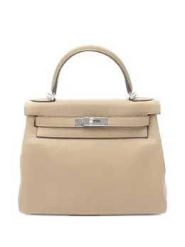 Hermès Pre-Owned: Бежевая сумка 