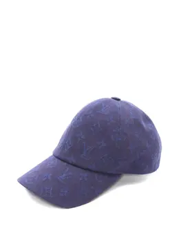 Louis Vuitton Pre-Owned: Синяя кепка 