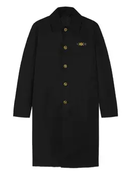 Versace: Чёрный плащ  Medusa