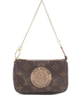 Louis Vuitton Pre-Owned: Коричневая сумка 