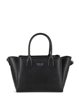 Emporio Armani: Чёрная сумка-шоппер 