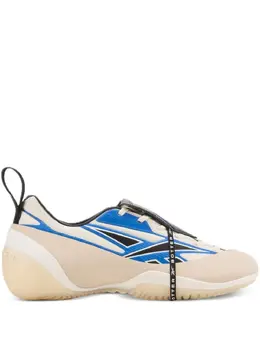 Reebok: Бежевые кроссовки 