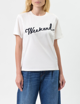 WEEKEND MAX MARA: Белая футболка 