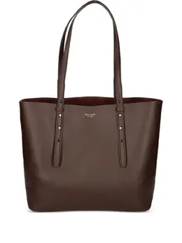 Kate Spade: Коричневая сумка-шоппер 
