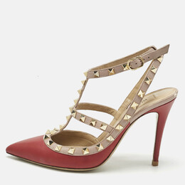 Valentino: Красные туфли  Rockstud