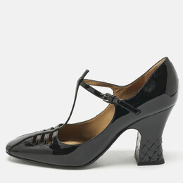 Bottega Veneta: Чёрные туфли 