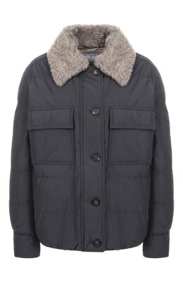 Brunello Cucinelli: Серая куртка 