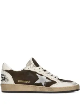 Golden Goose: Коричневые кроссовки  Ball Star