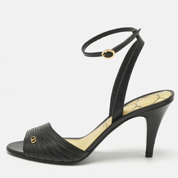 Valentino: Чёрные сандалии 