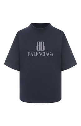 Balenciaga: Хлопковая футболка 