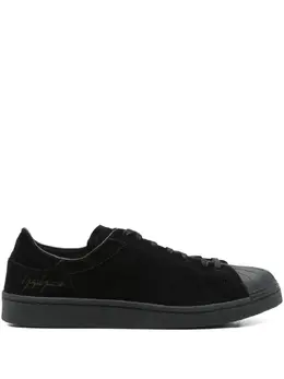 Y-3: Чёрные кроссовки 