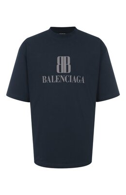 Balenciaga: Хлопковая футболка 
