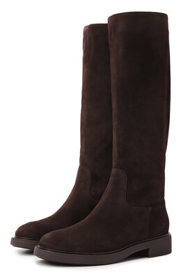 Gianvito Rossi: Коричневые сапоги 