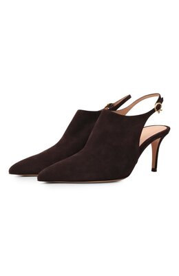 Gianvito Rossi: Коричневые туфли 
