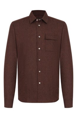 Kiton: Рубашка из шерсти 