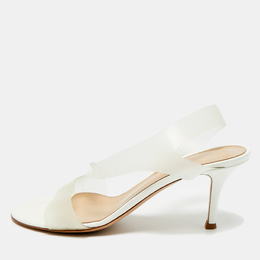 Gianvito Rossi: Белые сандалии  Metropolis