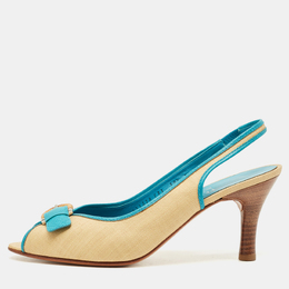 Salvatore Ferragamo: Голубые туфли 