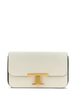 Tod's: Бежевая сумка через плечо  T Timeless