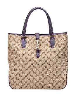 Gucci Pre-Owned: Коричневая сумка-шоппер 